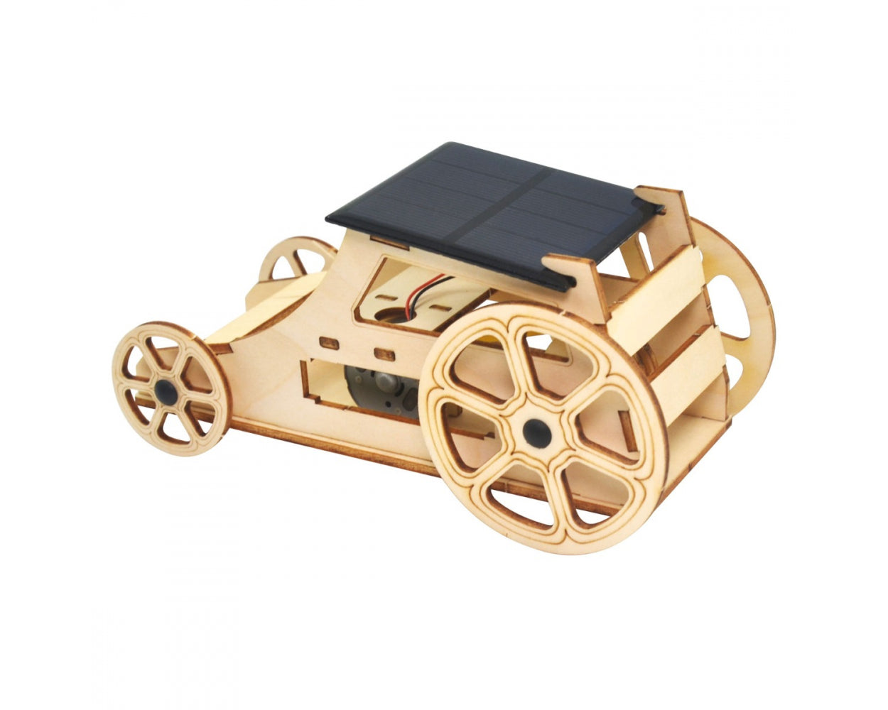 DIY STEM Solar Powered 3D Wooden Car Kit