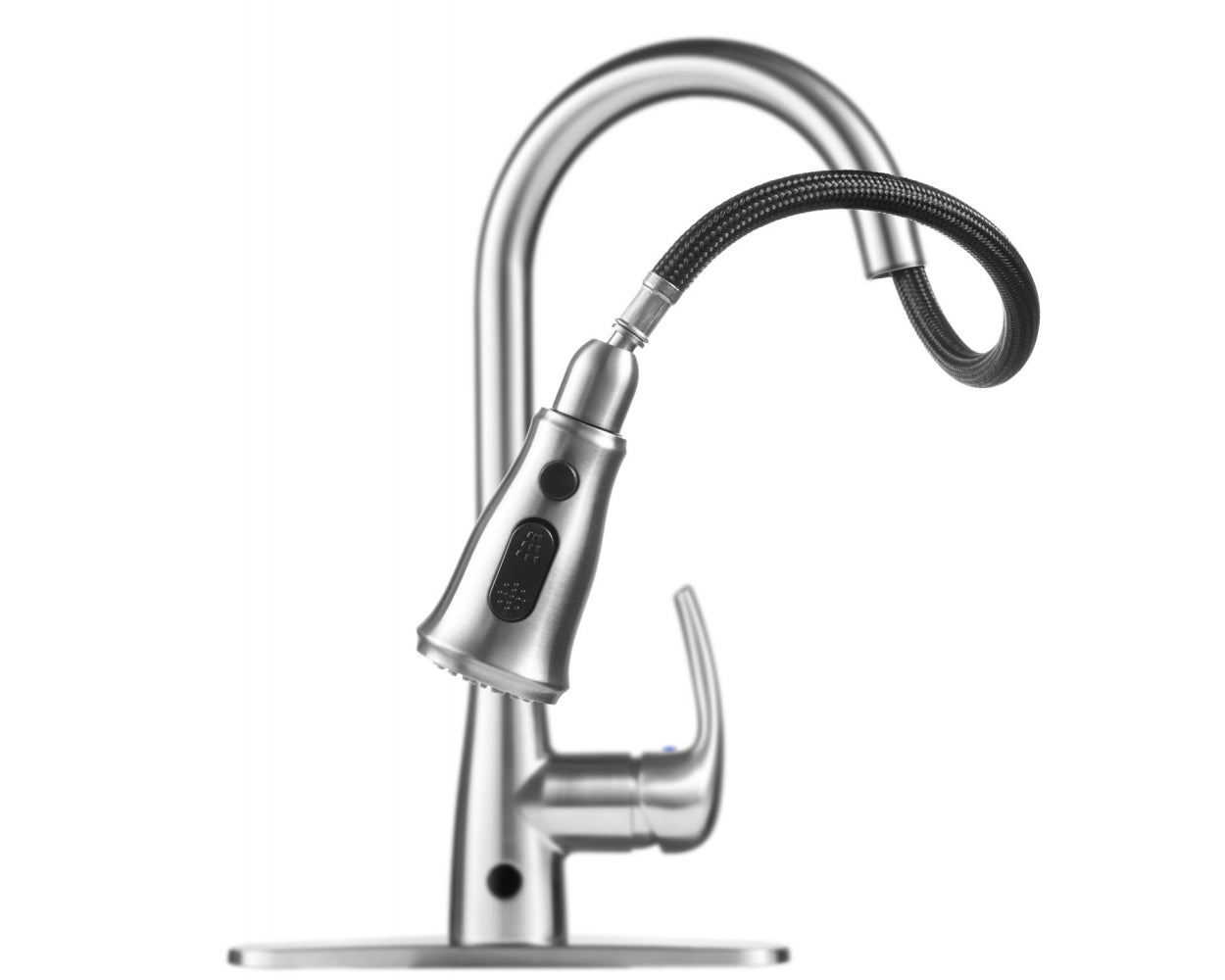 Templeton Kitchen Faucet - Touch-Free Automatic Spray & Bonus Hands Free Soap Dispenser