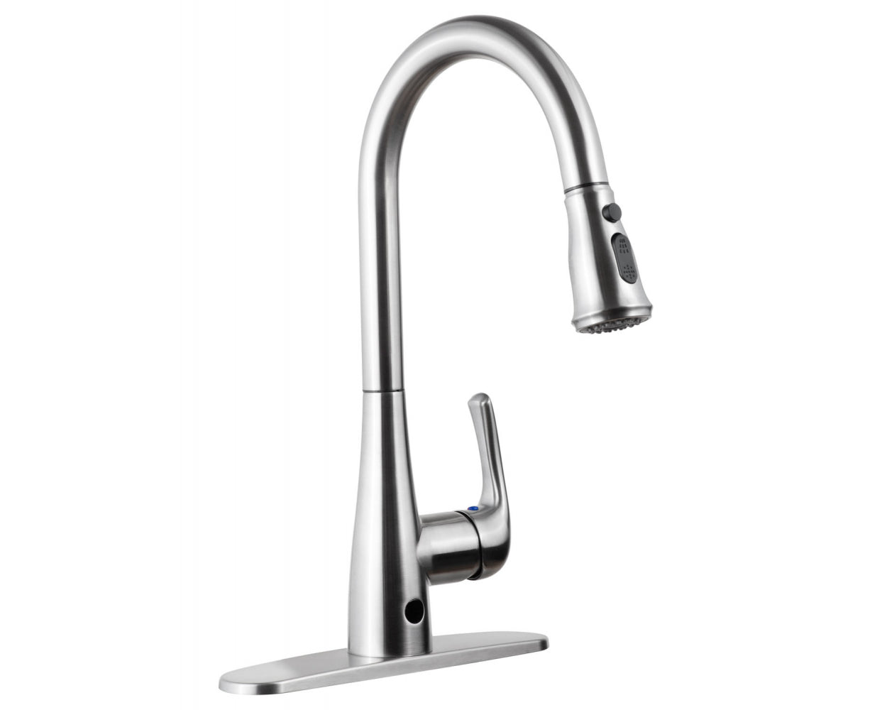 Templeton Kitchen Faucet - Touch-Free Automatic Spray & Bonus Hands Free Soap Dispenser